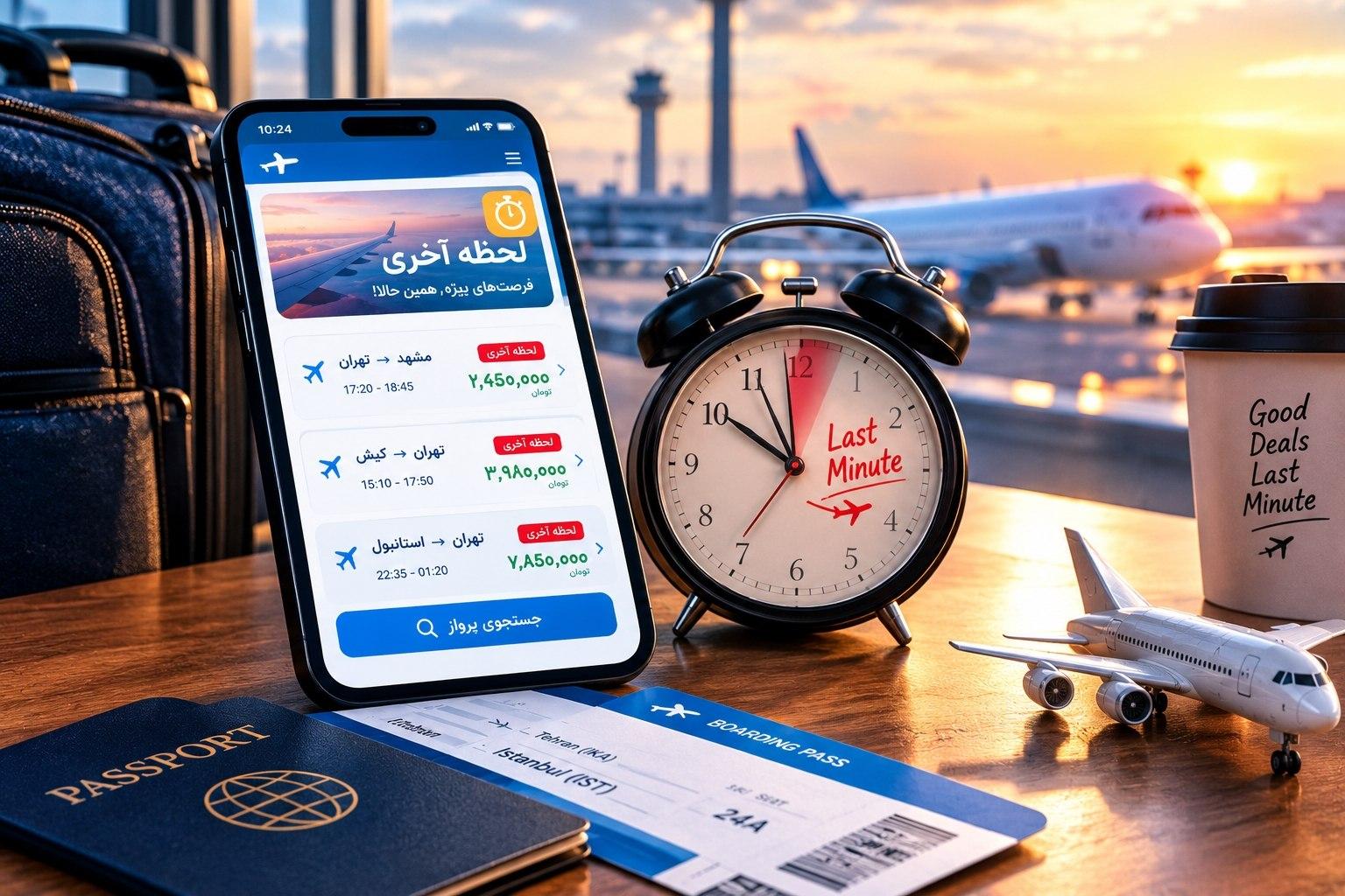 بلیت لحظه آخری چیست؟ آیا همیشه ارزانتر است؟